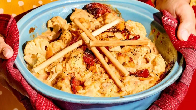 Authentic Cacio e Pepe Cauliflower Gratin Recipe You’ll Love