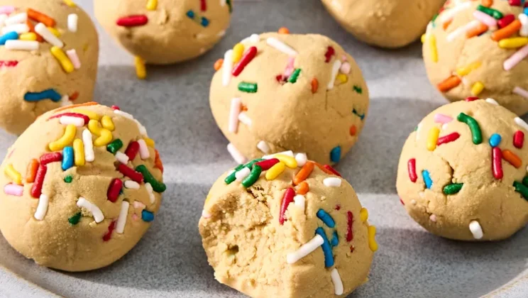 Sugar Cookie Dough Protein Bites Recipe — Quick and Easy Homemade Snack