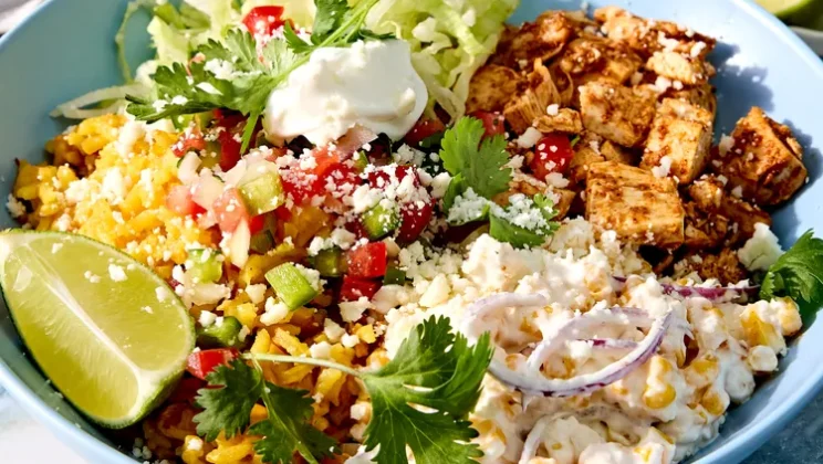 Trending Recipe: How to Make Mexican Street Corn Chicken Rice Bowl Step-by-Step
