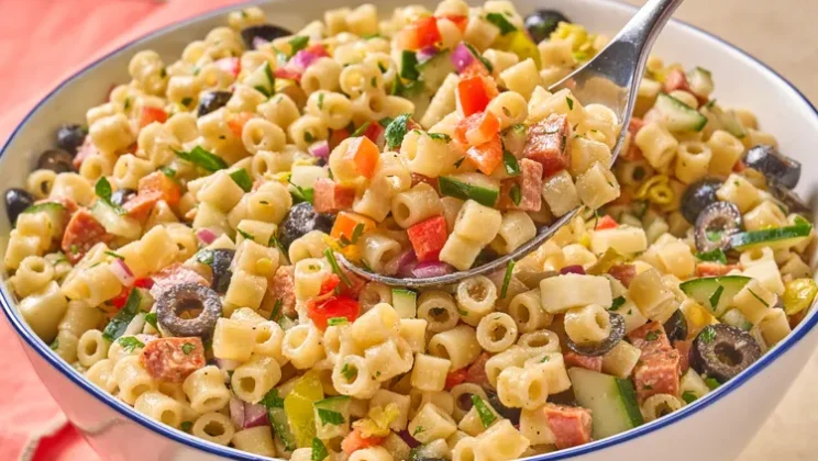 Easy Potluck Pasta Salad Recipe You Can Make in 30 Minutes