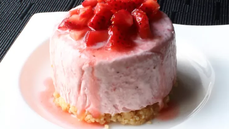 Easy Strawberry Semifreddo You Can Make in 30 Minutes