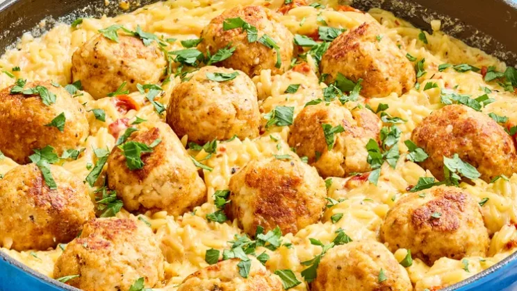 How to Make Delicious One Pot Orzo and Chicken Meatballs — Quick & Easy!