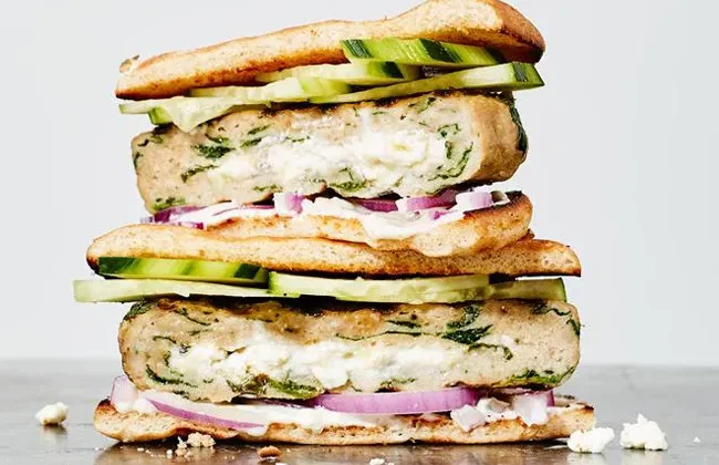 Trending Recipe: How to Make Spinach and Feta Turkey Burgers Step-by-Step