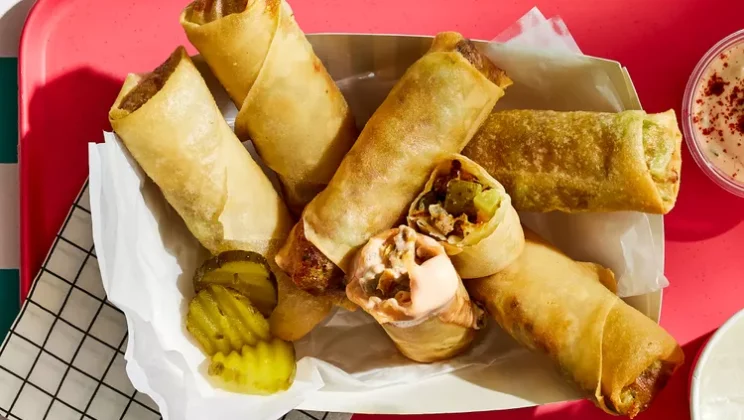Cheeseburger Egg Rolls Recipe — Quick and Easy Homemade Snack