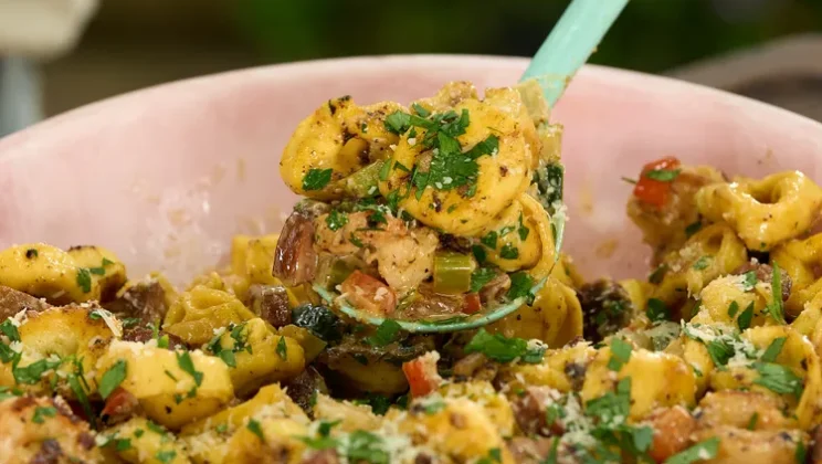 How to Make Delicious Griddle Cajun Shrimp and Sausage Tortellini — Quick & Easy!